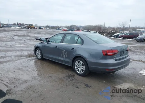 2017 Volkswagen Jetta 1.4T S z USA, uszkodzony, nr VIN 3VW2B7AJ0HM231733
